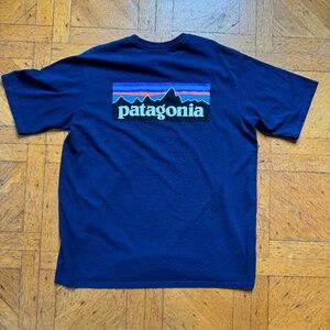 Patagonia Navy Blue T-Shirt